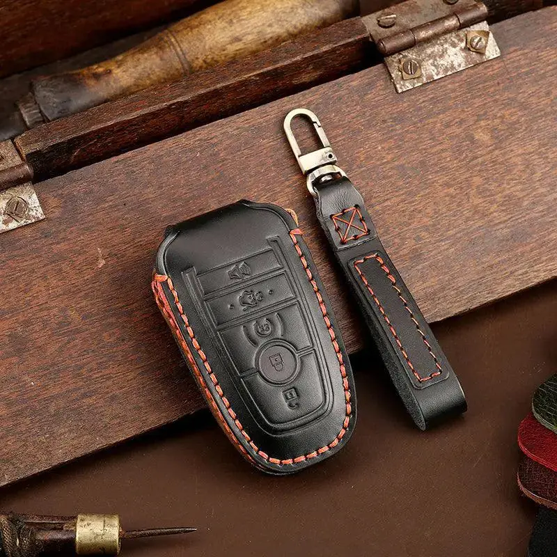 3W Key Fob Cover Case Compatible For New 5 Button Ford Suv 1