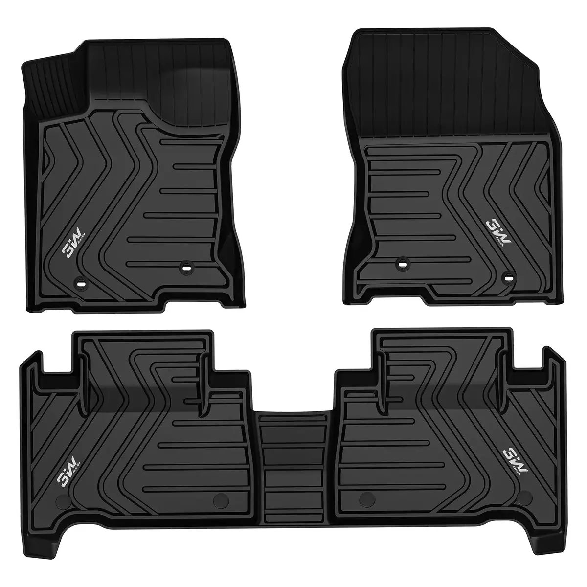 3W Lexus Nx 2015-2021 (Nx200t/Nx300/Nx300h) Custom Floor Mats Thorex™ All-Weather Protection 1