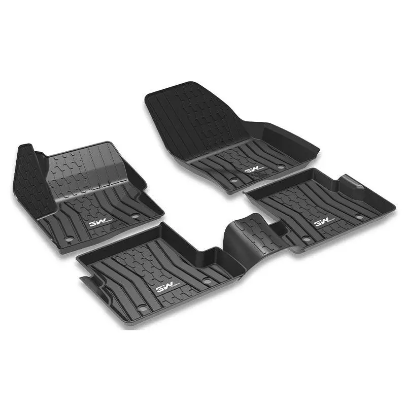 3W Lincoln Mkx 2016-2018 / Lincoln Nautilus 2019-2022 Custom Floor Mats Thorex™ All-Weather Protection 1