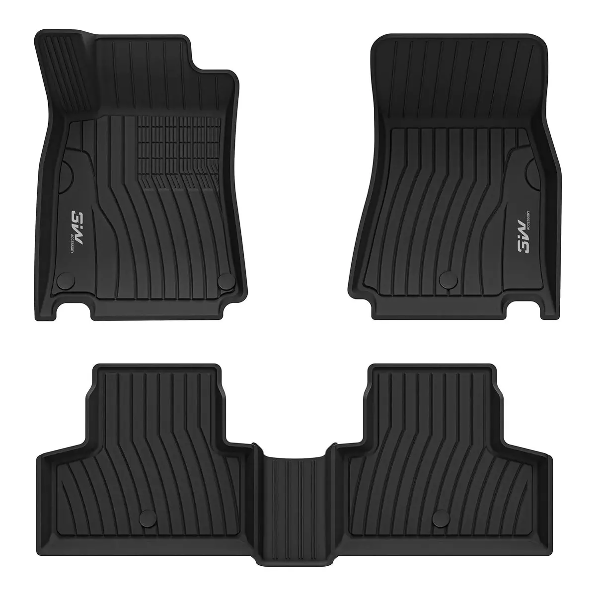 3W Mercedes-Benz Glb 2020-2026 Custom Floor Mats Thorex™ All-Weather Protection 1