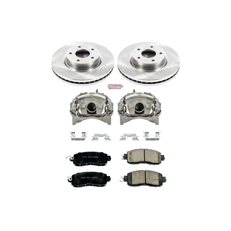Power Stop 13-18 Nissan Altima Front Autospecialty Brake Kit W/Calipers 1