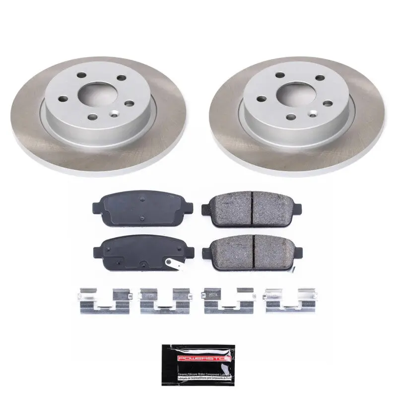 Power Stop 15-17 Chevrolet Trax Rear Semi-Coated Rotor Kit 1