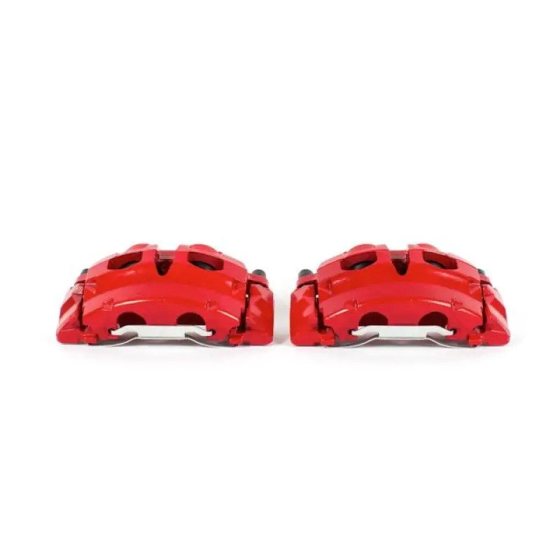 Power Stop 07-09 Ford Expedition Front Red Calipers W/Brackets - Pair 1