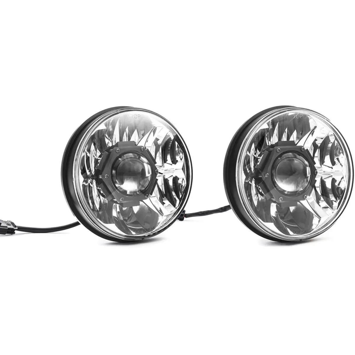 Gravity® Led Pro 7" Headlight For Jeep Dot Compliant 1