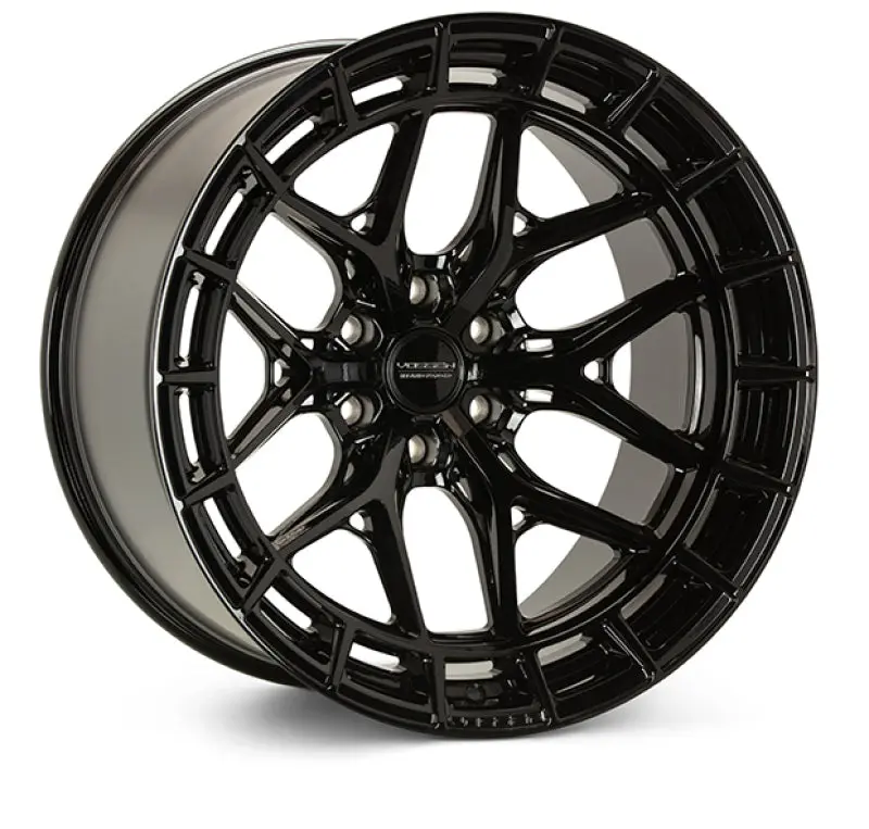 Vossen Hfx-6 24X10 - 6X135 - Et25 - Deep - 87.1 - Gloss Black Wheel 1
