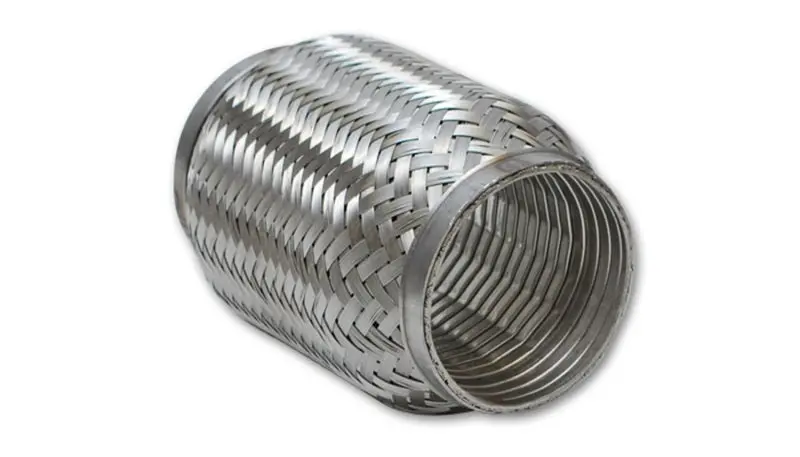 Vibrant Ss Turbo Flex Coupling With Interlock Liner 4In Inlet/Outlet X 8In Long 1