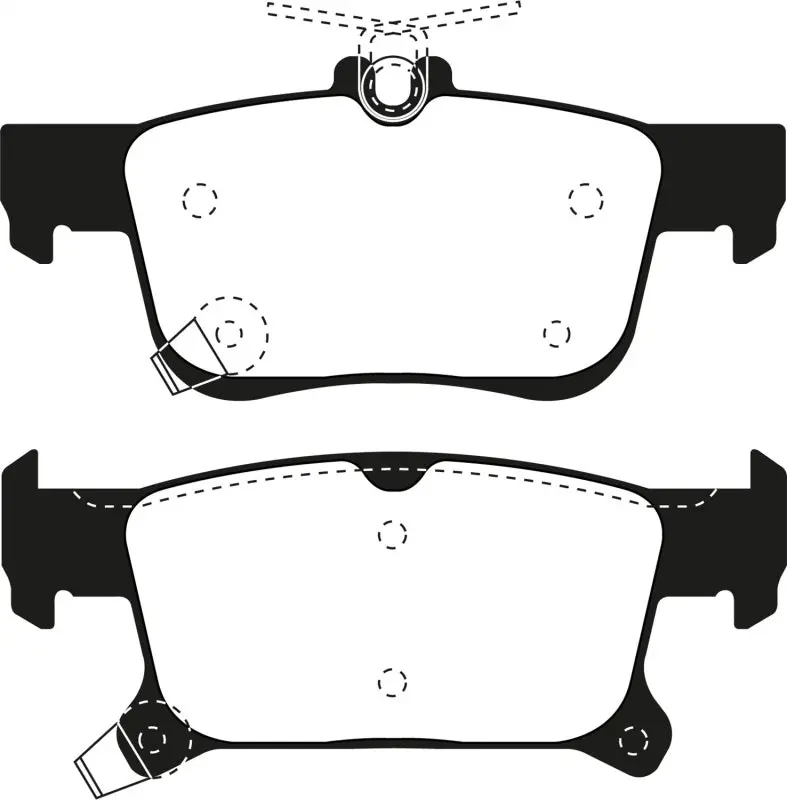 Ebc 2016+ Buick Envision 2.0L Turbo Ultimax2 Rear Brake Pads 1