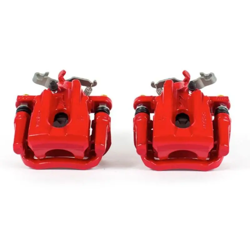 Power Stop 2016 Scion Im Rear Red Calipers W/Brackets - Pair 1