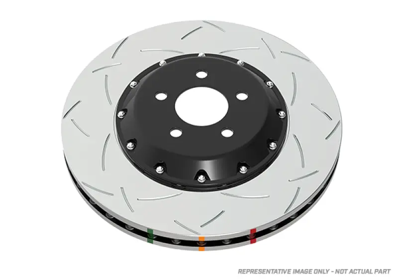 Dba 03-08 Infiniti G35 (W/Brembo Brakes) Front 5000 Series Slotted Rotor W/Gold Hat 1