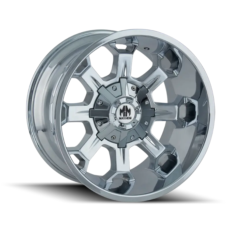 Mayhem 8105 Combat 18X9 / 6X135 Bp / -12Mm Offset / 106Mm Hub Chrome Wheel 1