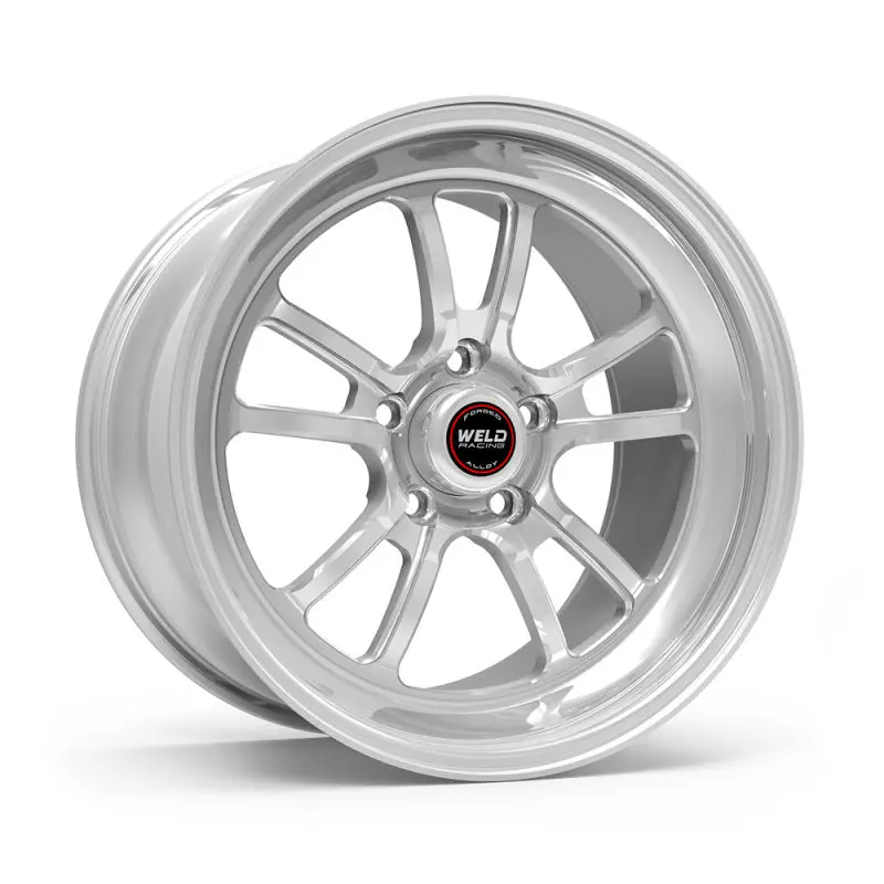 Weld S70 Rt-S 17X10in / 5X120 Bp / 7.2In. Bs - Polished Center - Polished Shell Wheel 1