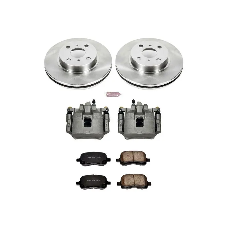 Power Stop 98-02 Chevrolet Prizm Front Autospecialty Brake Kit W/Calipers 1