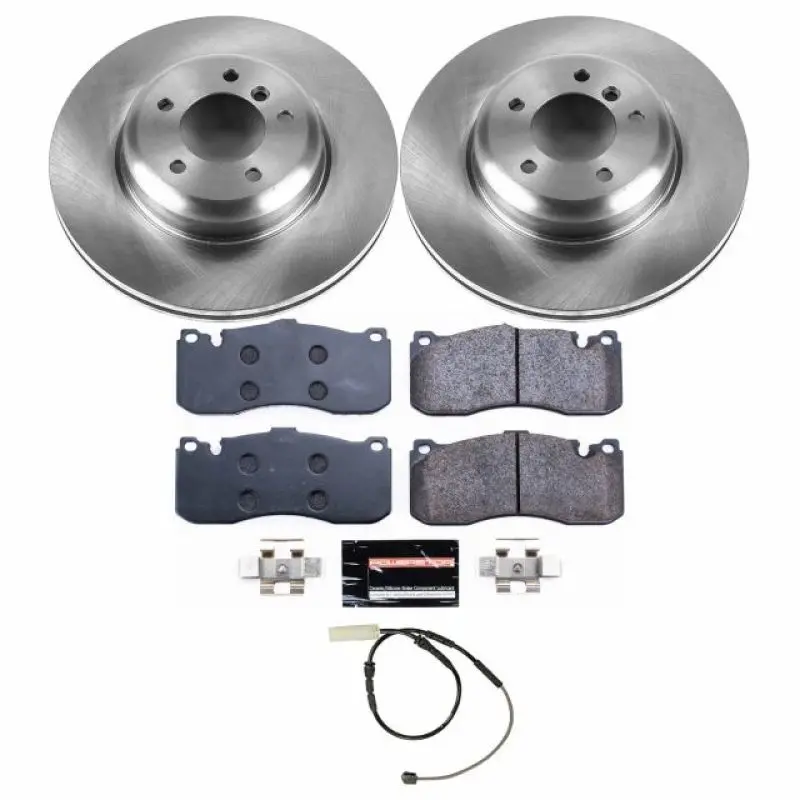 Power Stop 11-13 Bmw 135I Front Track Day Spec Brake Kit 1
