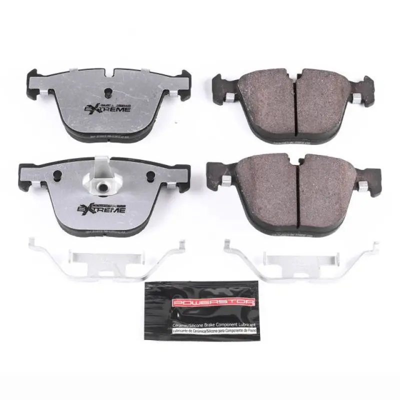 Power Stop 2011 Bmw 1 Series M Rear Z26 Extreme Street Brake Pads W/Hardware 1