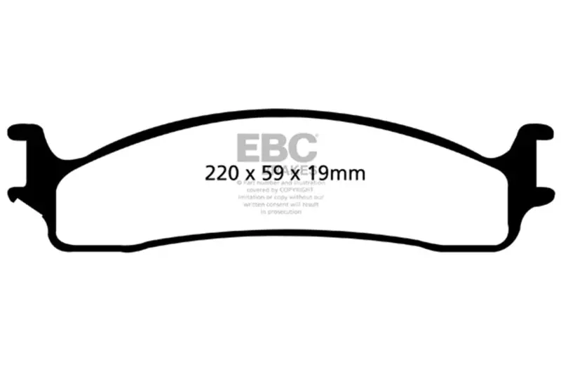 Ebc 06-11 Dodge Ram 1500 Mega Cab 2Wd Ultimax2 Front Brake Pads 1