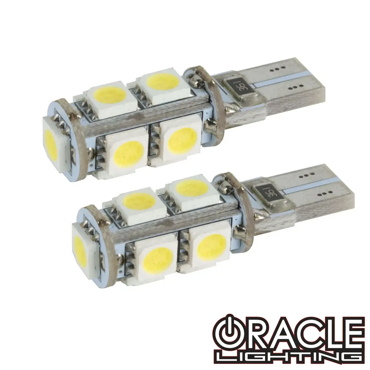 Oracle Lighting T10 9 Led 3 Chip Smd Bulbs (Pair) 1