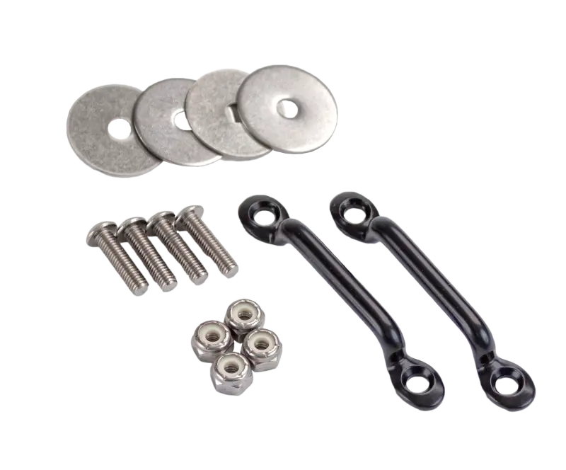 Giant Loop Black Fender Hook Kit For Adventure Motorcycles 1