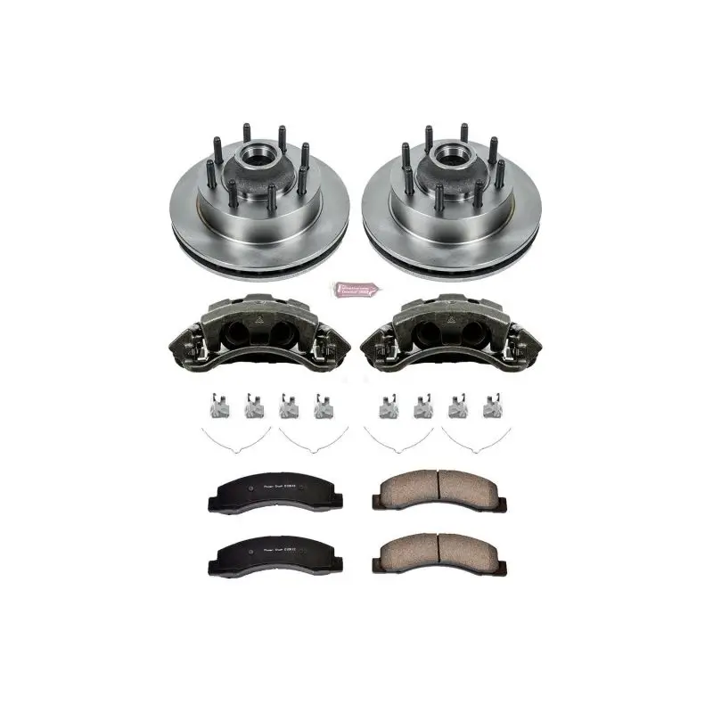 Power Stop 03-04 Ford F-350 Super Duty Front Autospecialty Kit W/Cals 1