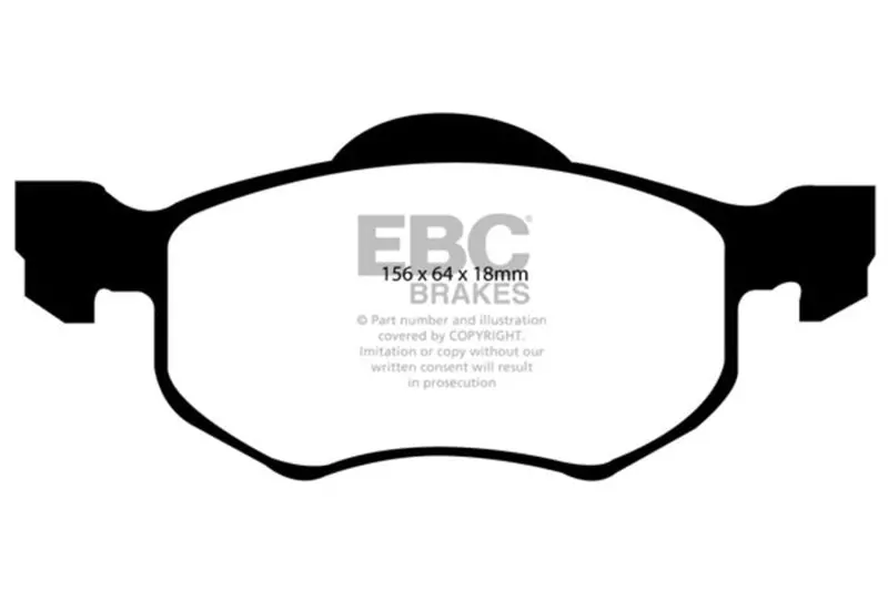 Ebc 00-04 Ford Escape 2.0 Ultimax2 Front Brake Pads 1