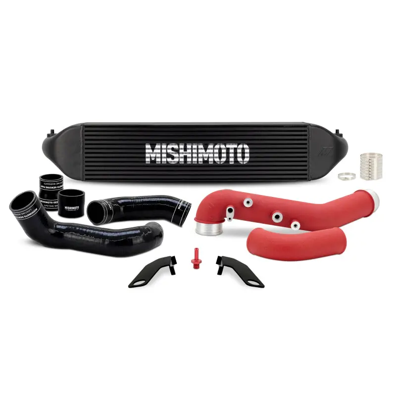 Mishimoto 2023+ Honda Civic Type-R Intercooler Kit W/Pipes - Black Intercooler/Red Pipes 1