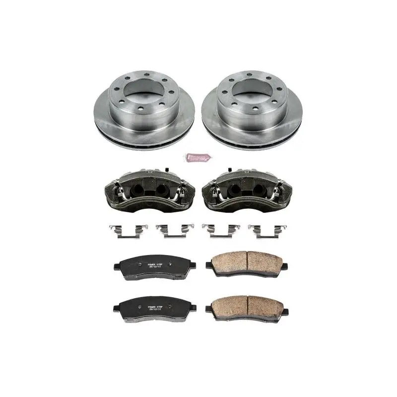 Power Stop 00-04 Ford F-350 Super Duty Rear Autospecialty Kit W/Cals 1
