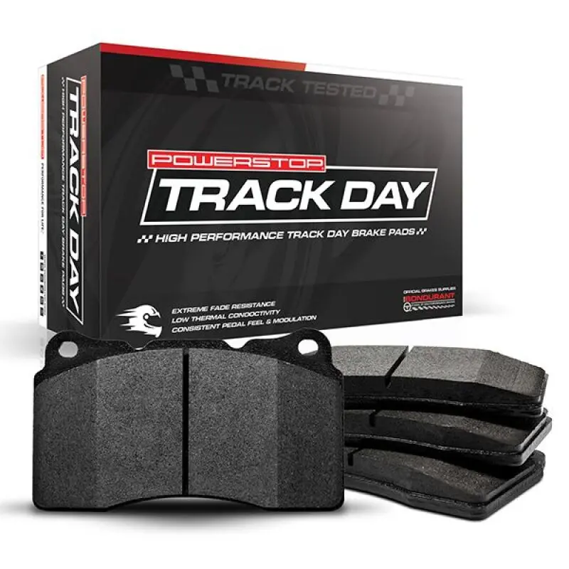 Power Stop 21-23 Ford Mustang Front Track Day Brake Kit 1