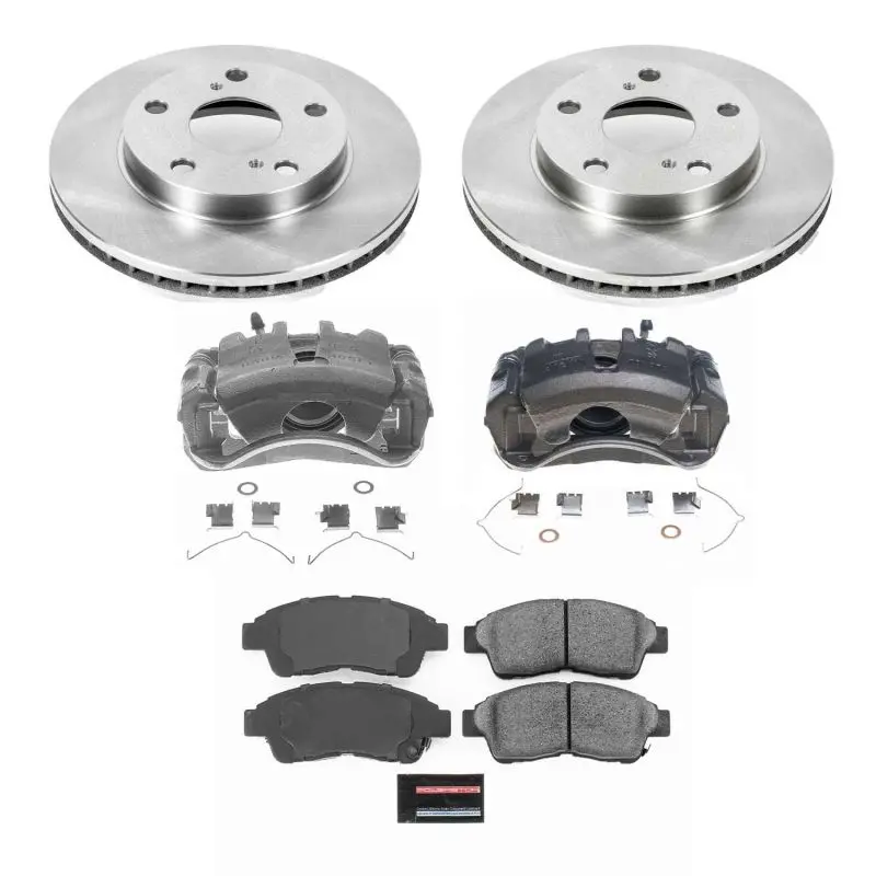 Power Stop 97-01 Toyota Camry Front Autospecialty Brake Kit W/Calipers 1