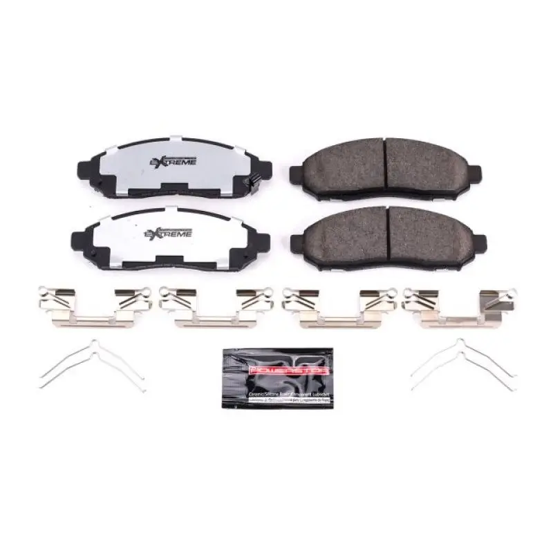 Power Stop 16-18 Chevrolet City Express Front Z36 Truck & Tow Brake Pads W/Hardware 1