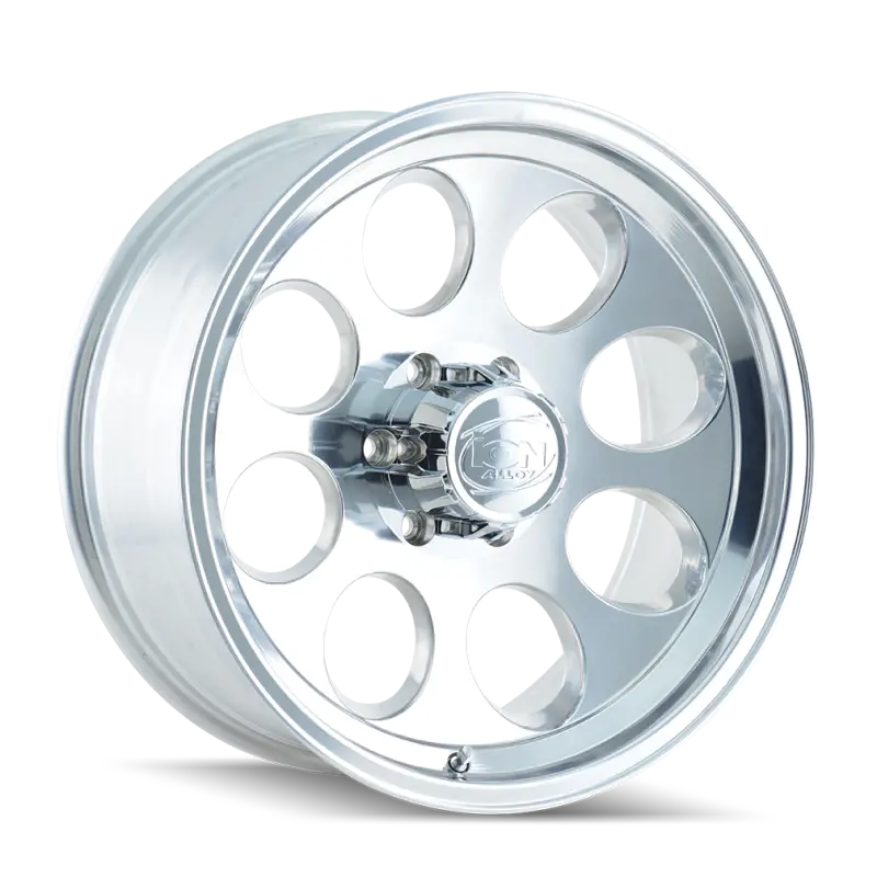 Ion Type 171 18X9 / 8X165.1 Bp / 0Mm Offset / 130.8Mm Hub Polished Wheel 1