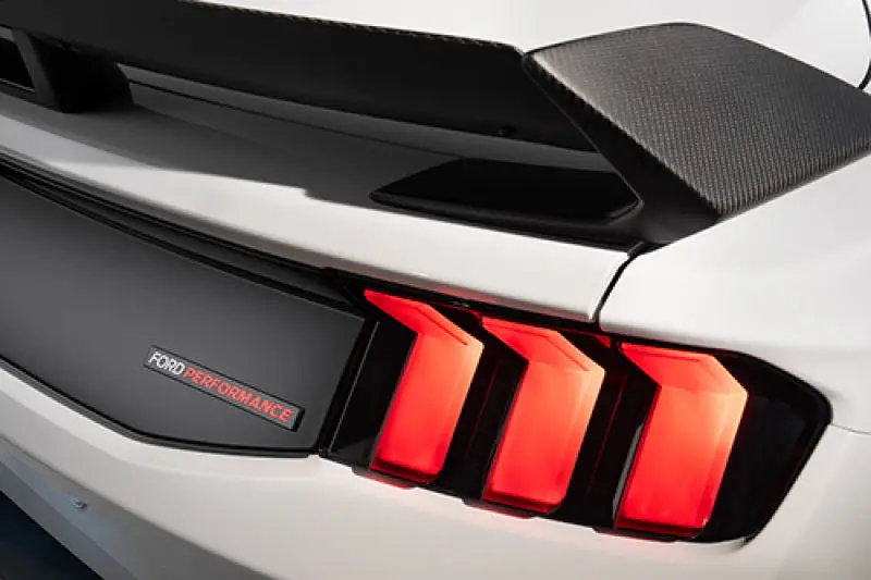 Ford Performance Rear Badge - Black/White/Red 1