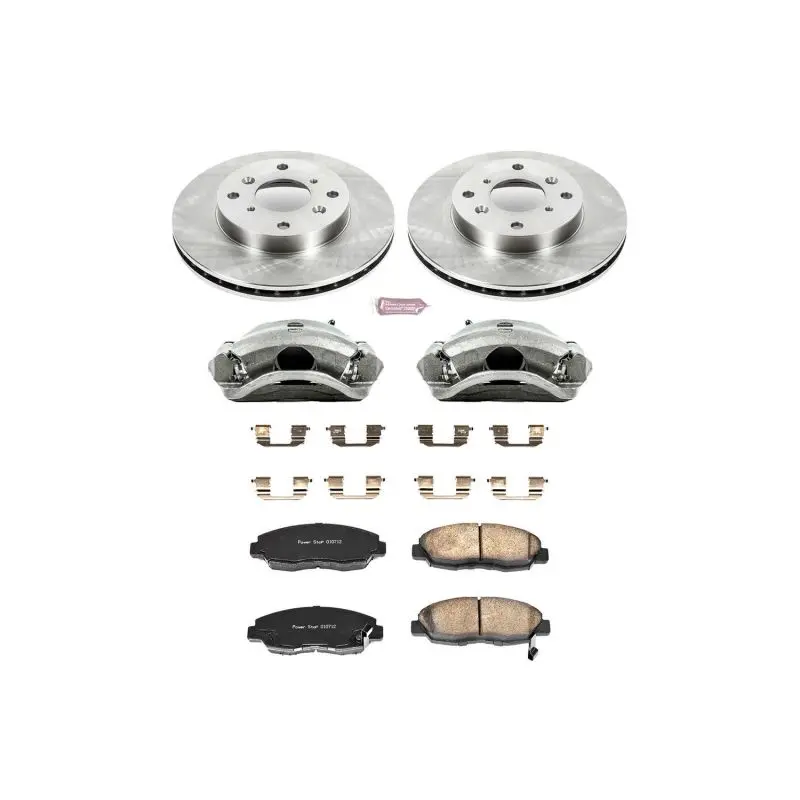 Power Stop 98-02 Honda Accord Front Autospecialty Brake Kit W/Calipers 1