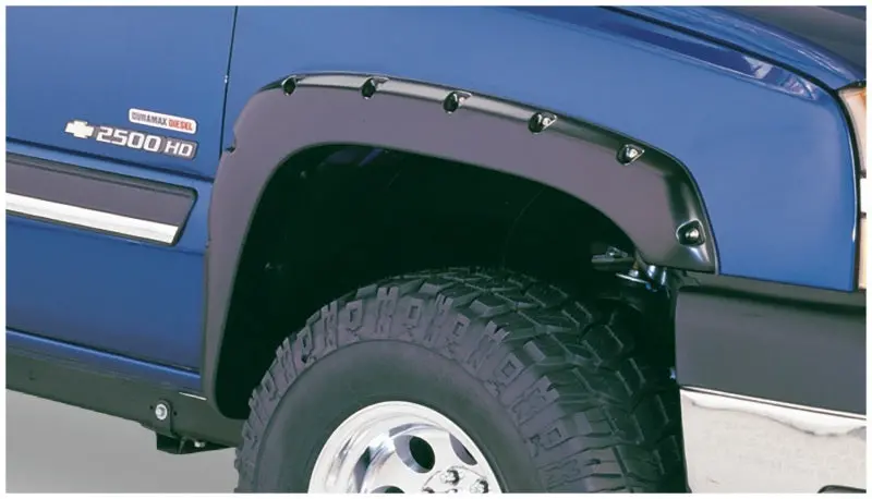 Bushwacker 21-22 Chevrolet Colorado (Ex Zr2) 61.7In Bed Fleetside Ff Pocket Style Flares 4Pc - Sm Bk 1