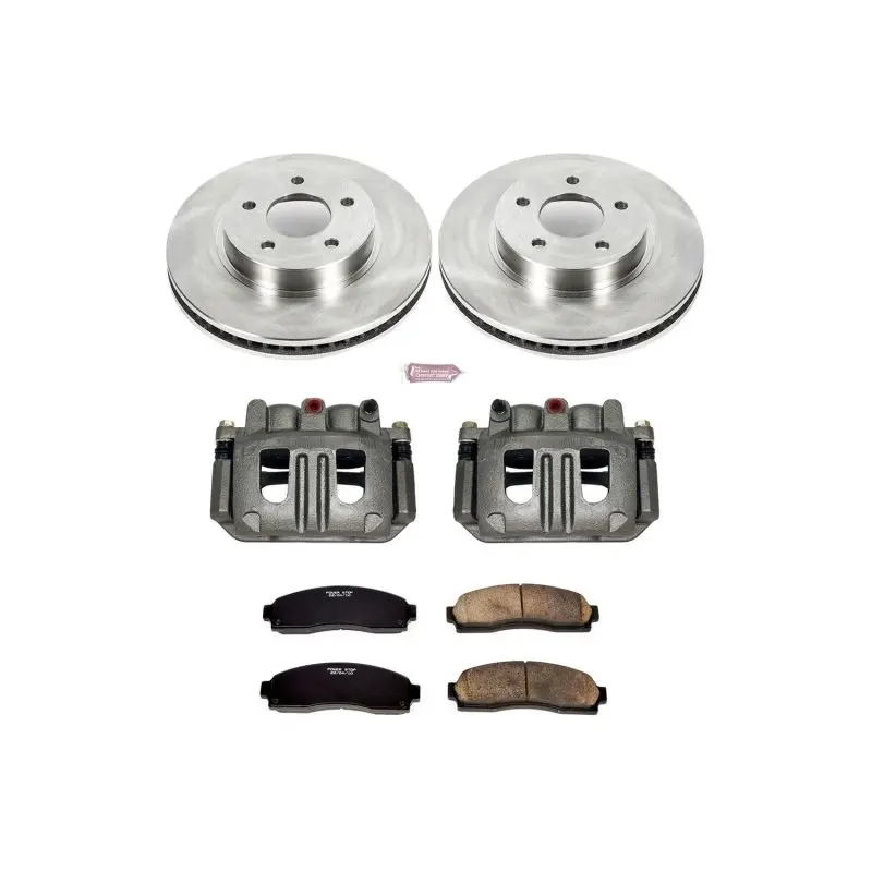Power Stop 02-03 Saturn Vue Front Autospecialty Brake Kit W/Calipers 1