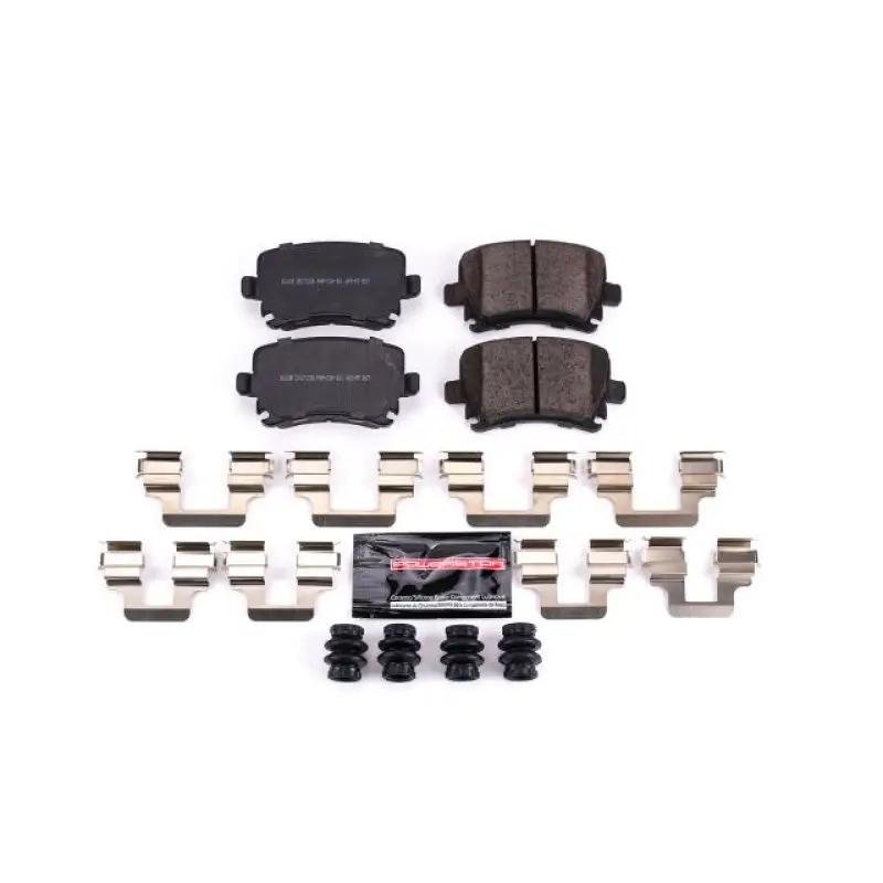 Power Stop 06-09 Audi A3 Rear Z23 Evolution Sport Brake Pads W/Hardware 1