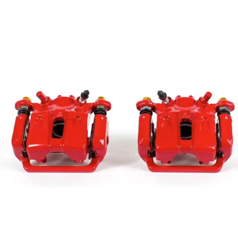 Power Stop 09-14 Acura Tl Rear Red Calipers W/Brackets - Pair 1