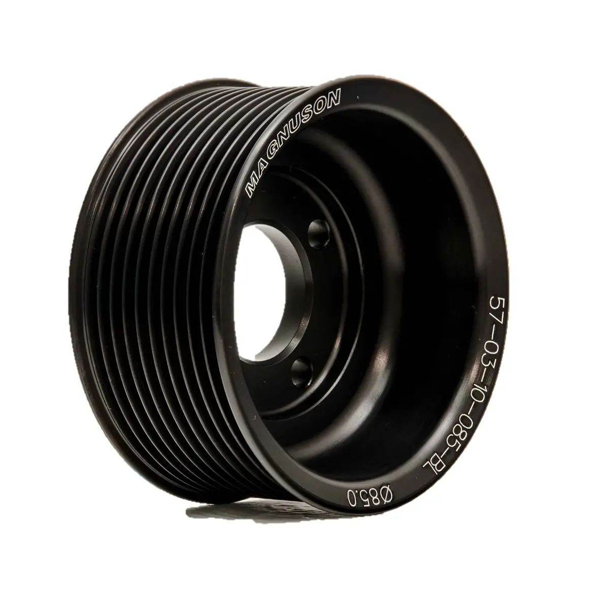 Two-Piece, 10 Rib, 85Mm Diameter Pulley 57-03-10-085-Bl 1