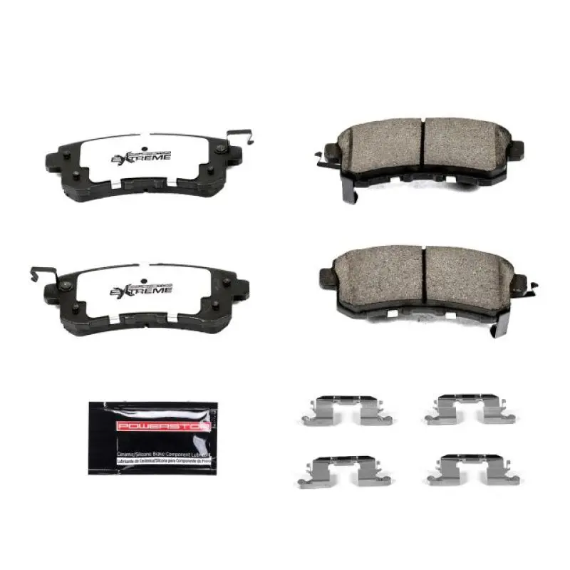 Power Stop 11-13 Infiniti Qx56 Rear Z36 Truck & Tow Brake Pads W/Hardware 1
