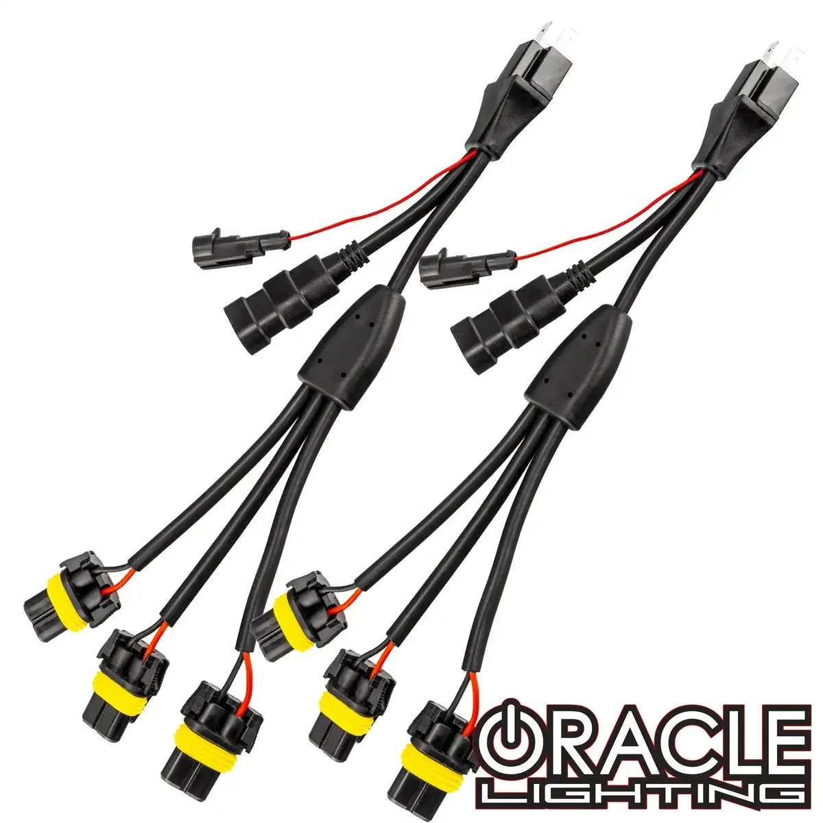 Oracle Vector™ Replacement Headlight Wiring Harness (Pair) - Euro Model 1