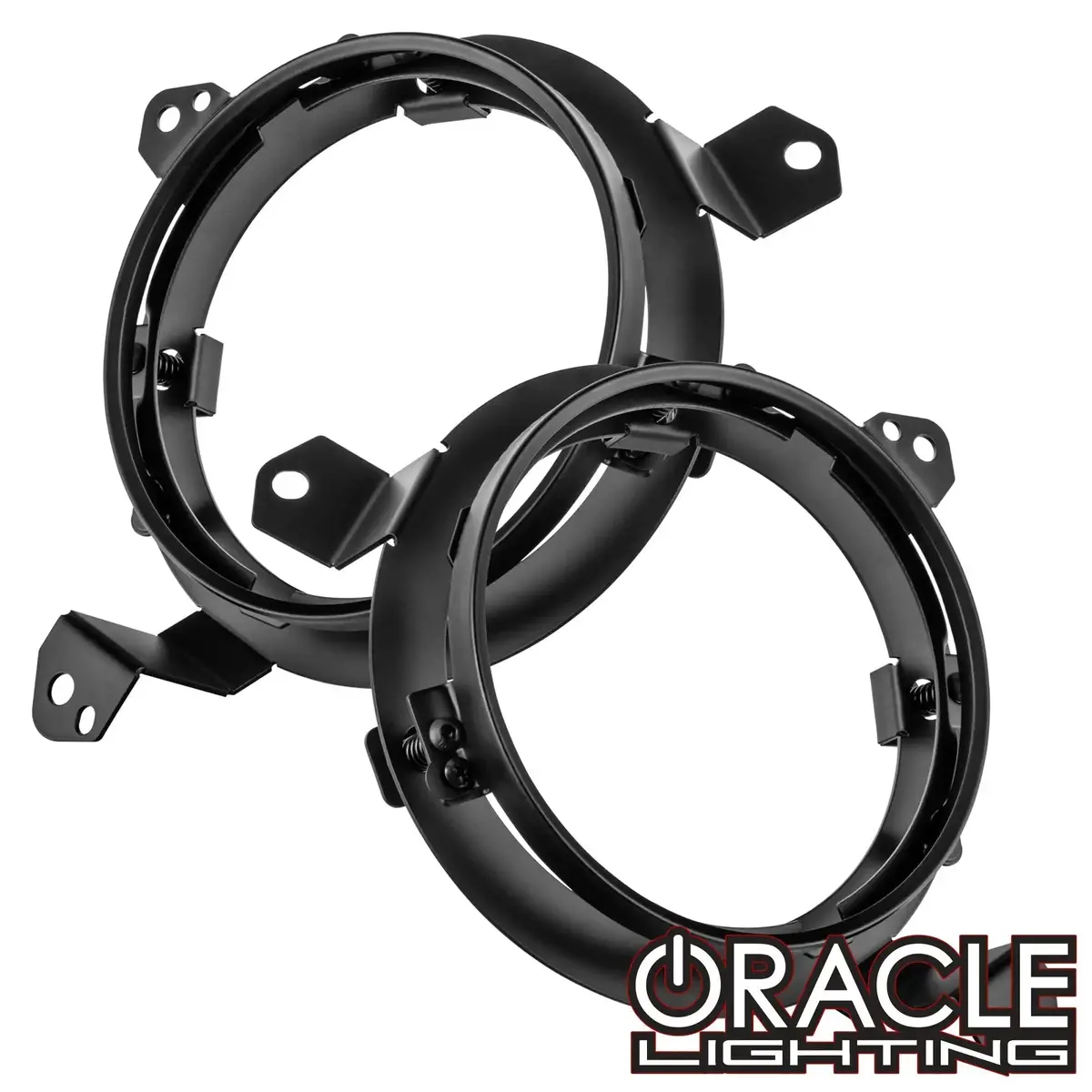 Oracle Lighting 2020-2025 Jeep Gladiator Adjustable 7” Headlight Brackets (Pair) 1