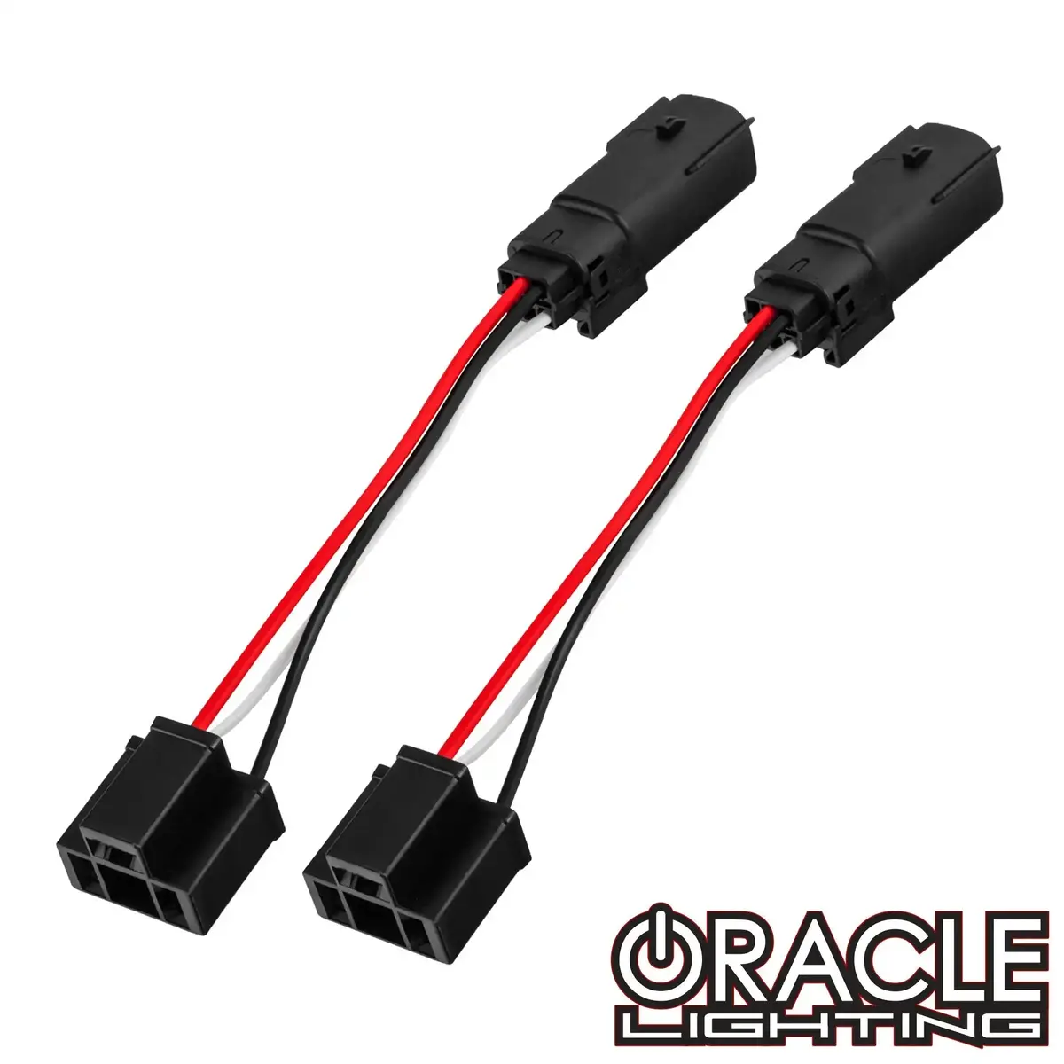 Oracle Lighting 2018-2025 Jeep Wrangler Jl "Plug & Play” H4 Headlight Wiring Adapter (Pair) 1