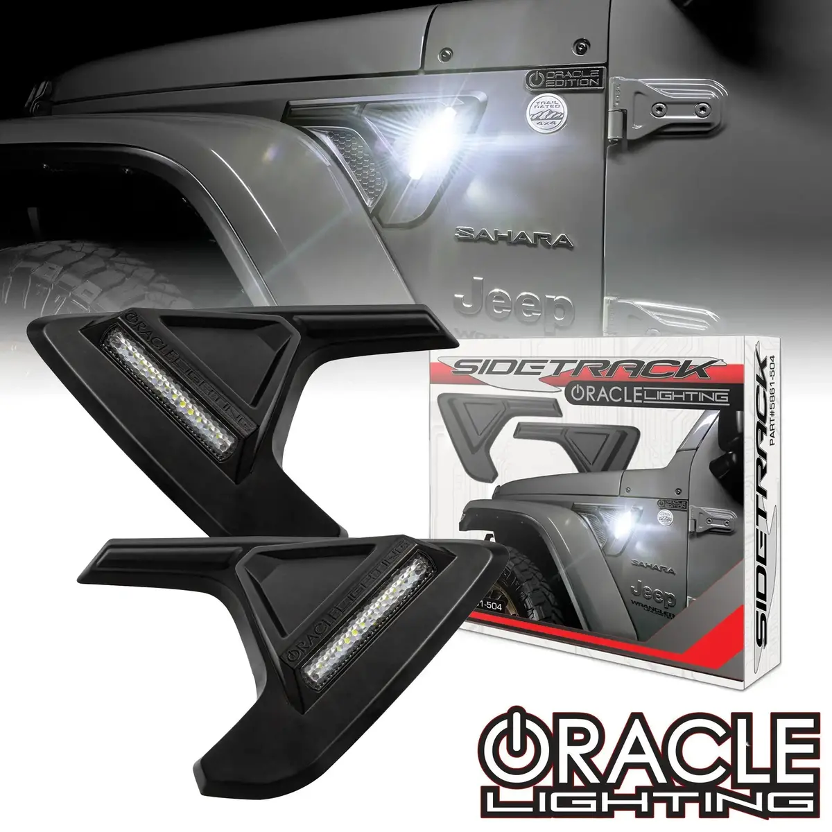Jeep Wrangler Jl & Gladiator Jt Sidetrack Led Fender Lights - Entry & Turn Signal | Oracle 1
