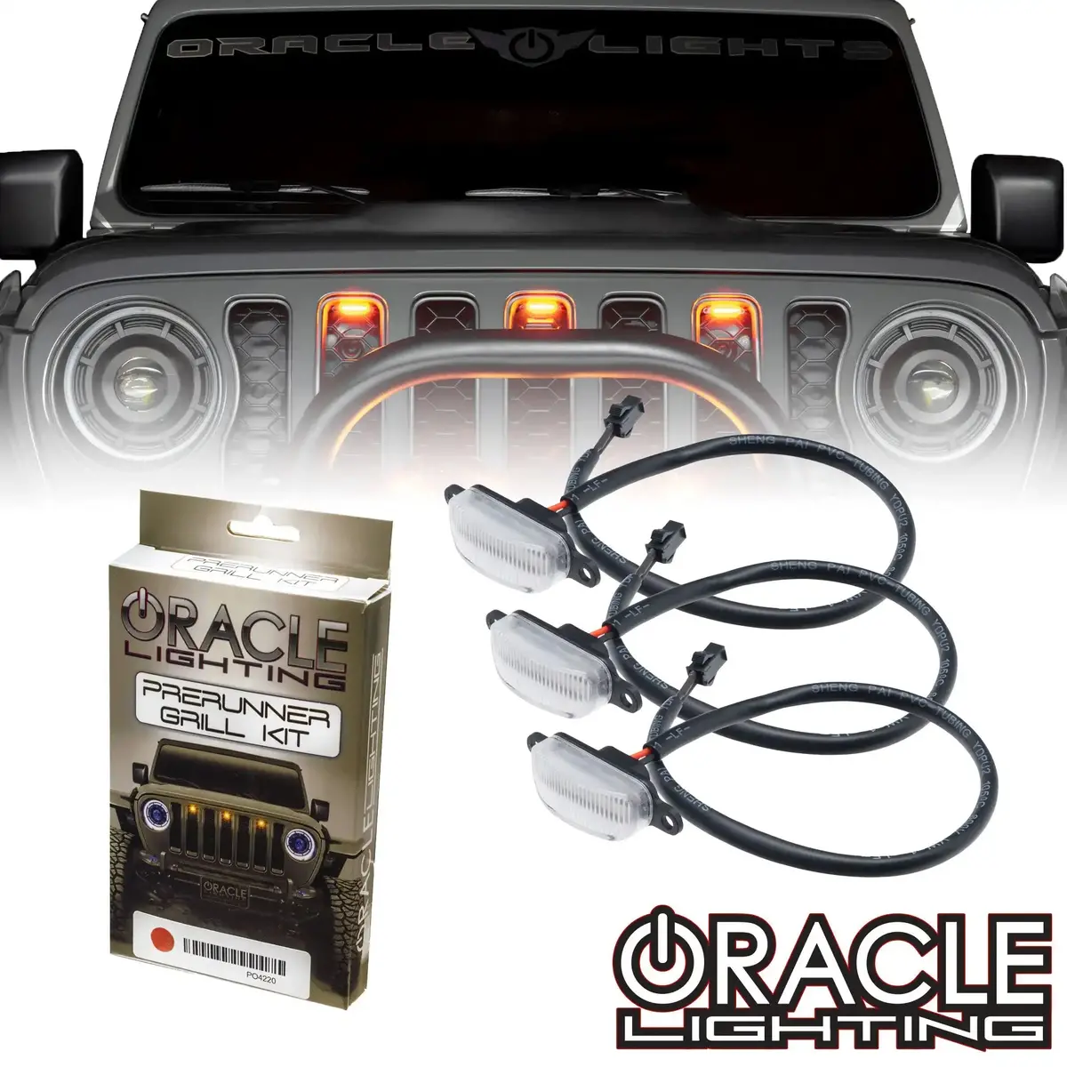 Universal Pre-Runner Style Led Grill Light Kit (New Style) 1