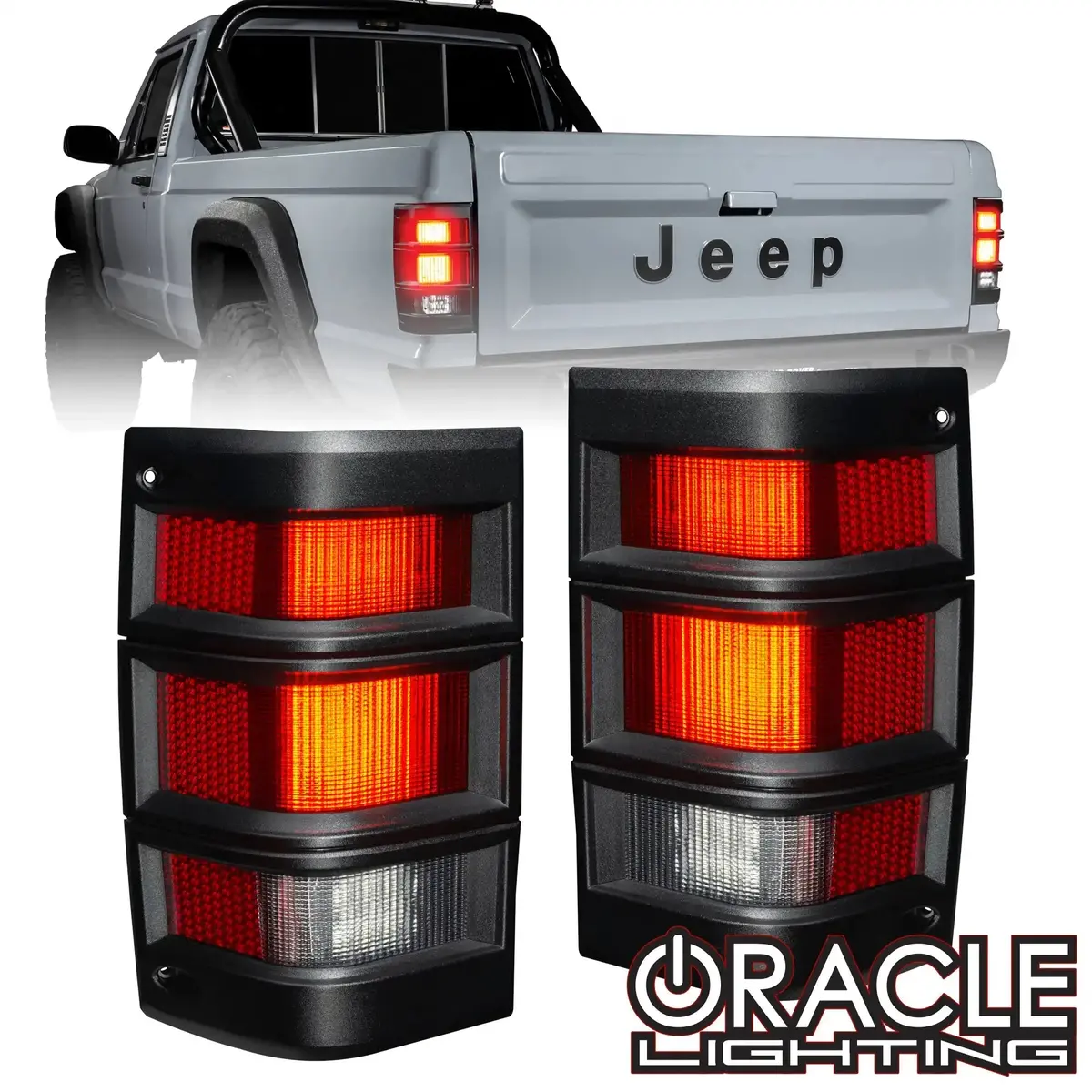 Oracle Lighting Jeep Comanche Mj Led Tail Lights 1