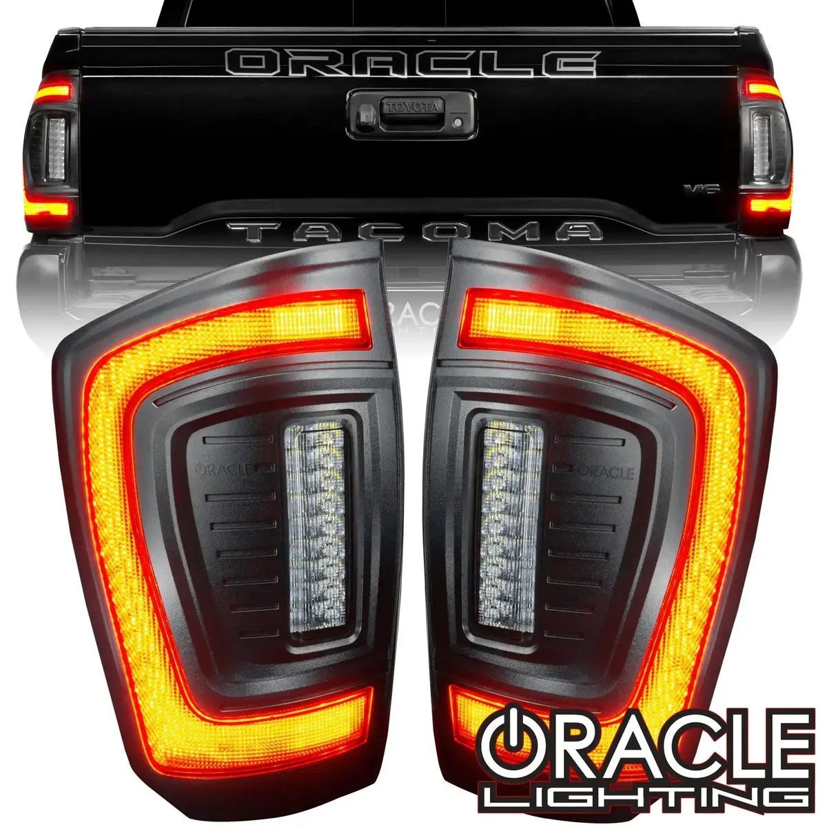 Flush Mount Led Tail Lights 2016-2023 Toyota Tacoma Sequential Turn Signals 1