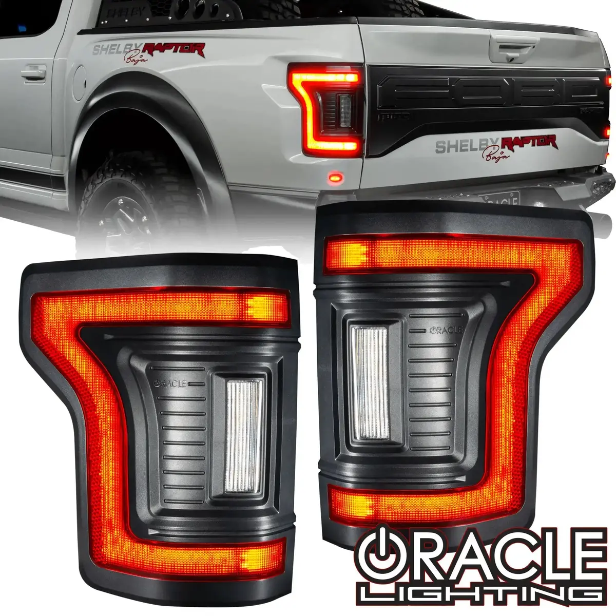 Flush Mount Led Tail Lights 2015-2020 Ford F-150 Sequential Turn Signals Blis 1