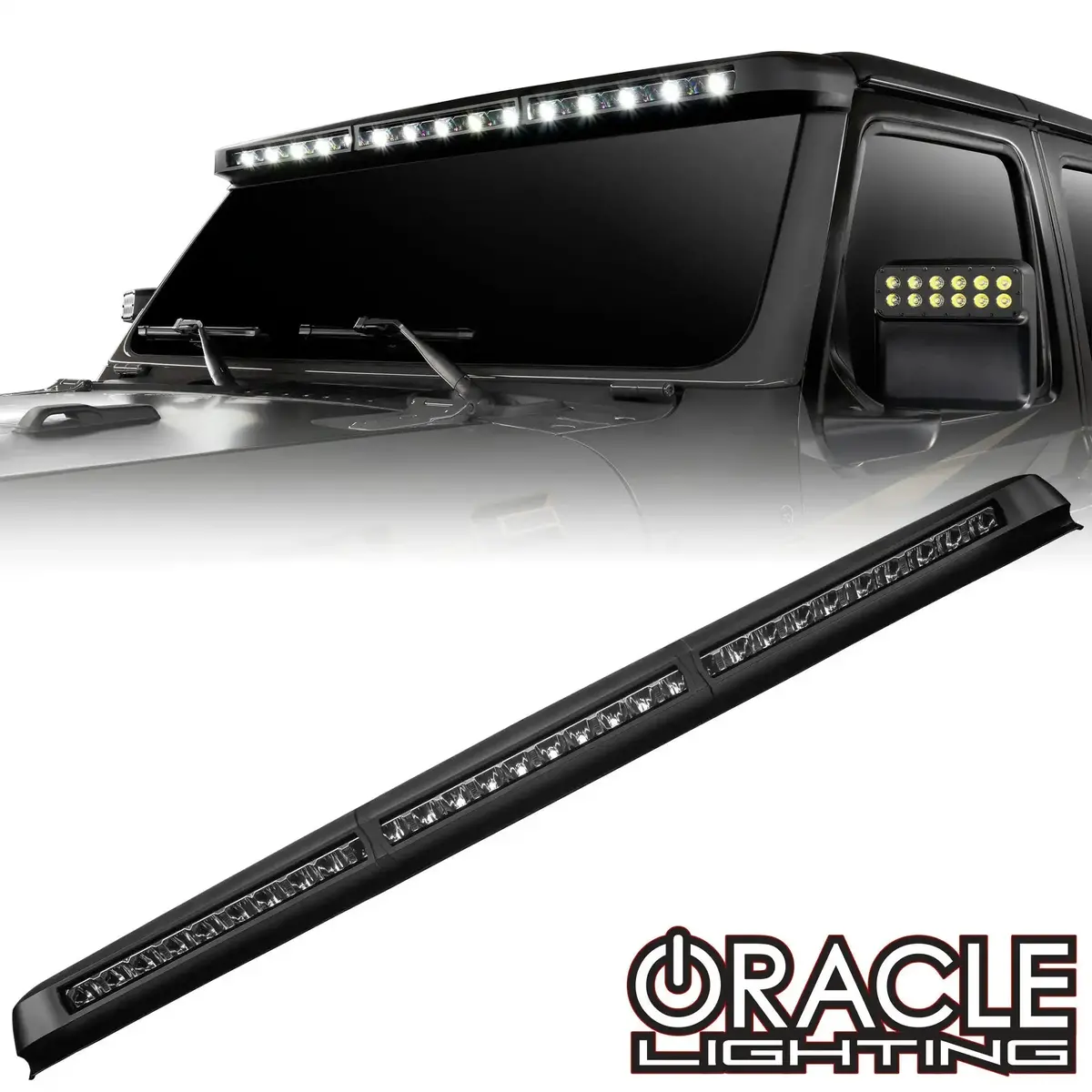 Jeep Jl/Jt Integrated Roof Led Light Bar | Oracle 18,000 Lumens 240W 1