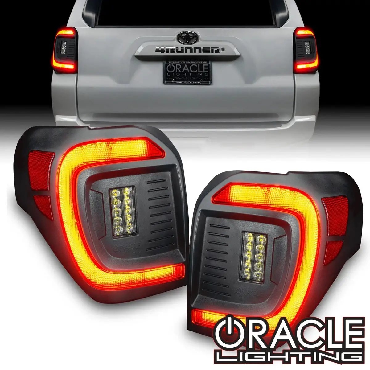 Oracle Lighting Flush Style (Lensless) Led Tail Lights For 2014-2024 Toyota 4Runner 1
