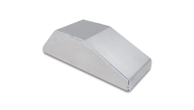 Vibrant Intercooler End Tank – 4.5" W × 11.8" L × 3.5" H, Compatible With Horizontal Core #12834 (5052 Aluminum) 1