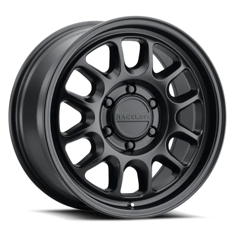 Raceline 958B Rogue 17X9in / 5X127 Bp / -12Mm Offset / 78.1Mm Bore - Satin Black 1