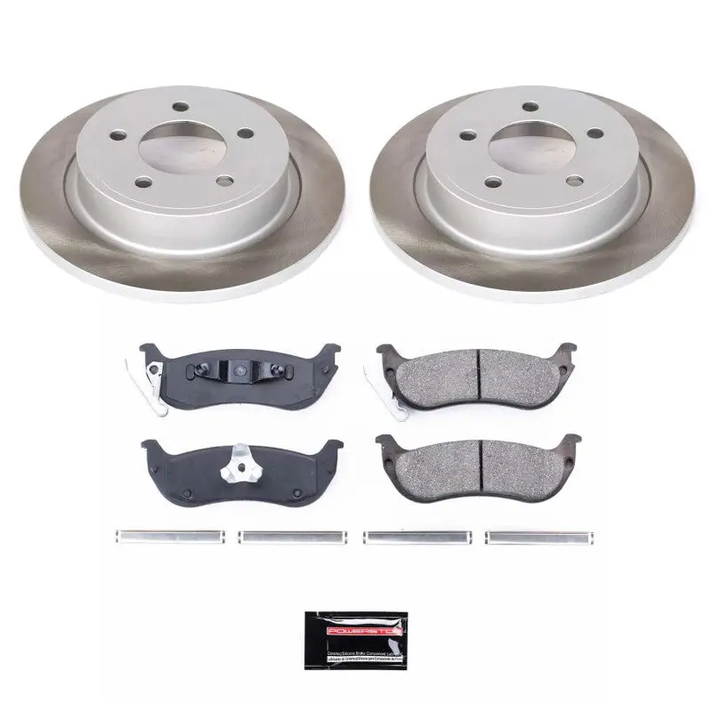 Power Stop 04-08 Chrysler Pacifica Rear Semi-Coated Rotor Kit 1